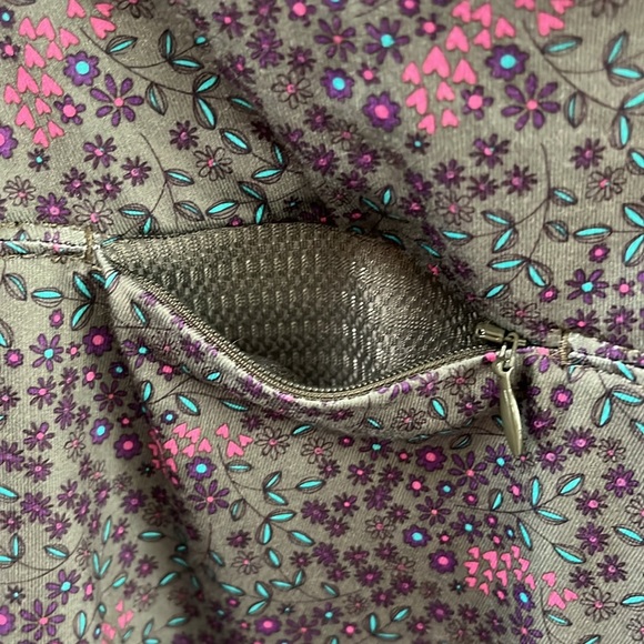 REI Athletic Floral Flowy Mini Skirt, Size Small, w/ Mesh Pocket, NWOT Very Soft - Picture 5 of 11